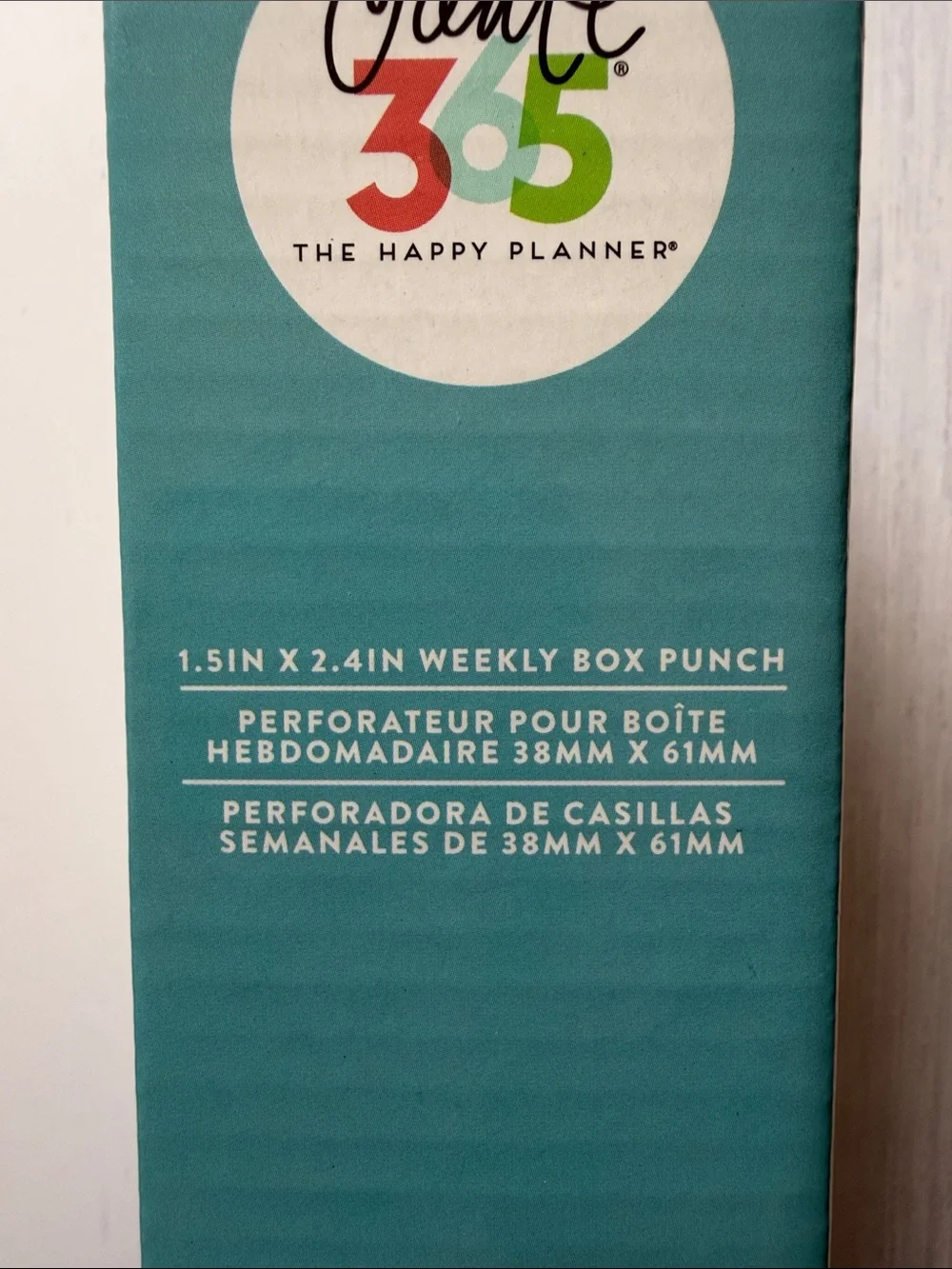 Me & My Big Ideas | MAMBI | Aqua Mini Paper Punch | Planner Box Punch